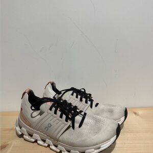 On Cloudswift 3 Women's Ivory/Rose Running Shoes Size 10